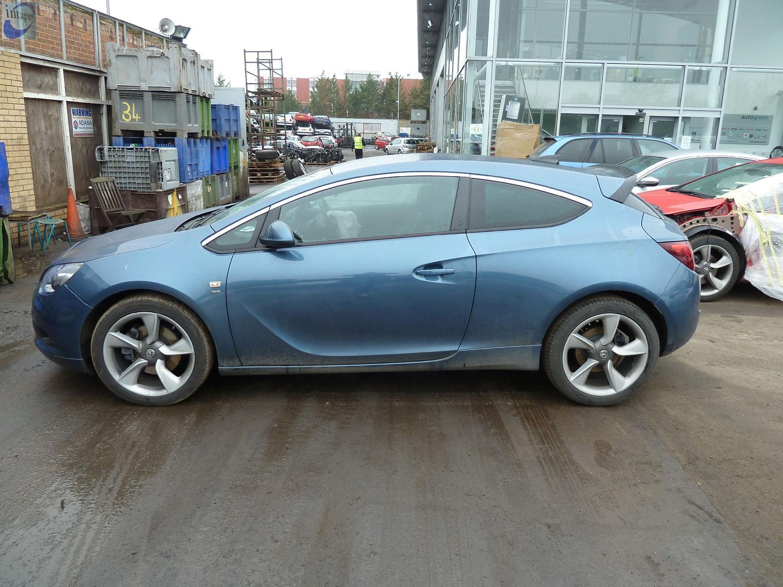 VAUXHALL ASTRA J GTC 3DR SRI 1116 PASSENGER SIDE DOOR GREY PAINT CODE